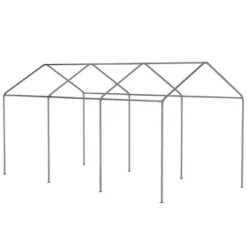Outsunny 10' X 20' Carport, Portable Garage & Patio Canopy Tent, Adjustable Height, Anti-UV Cover For Car, Truck, Boat, Catering, Wedding -Coleman Camp Shop GUEST 6151126c 8c89 49ad 9f9c 79785d4fdc5c