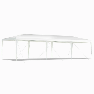 Costway 10' X 30' Outdoor Wedding Party Event Tent Gazebo Canopy 9 Costway 10' X 30' Outdoor Wedding Party Event Tent Gazebo Canopy - Image 7