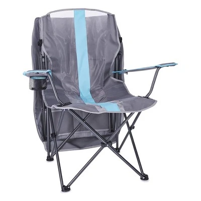 Kelsyus Premium Portable Camping Folding Outdoor Lawn Chair W/ 50+ UPF Canopy, Cup Holder, & Carry Strap, For Sports, Beach, Lake, Pool 4 Kelsyus Premium Portable Camping Folding Outdoor Lawn Chair W/ 50+ UPF Canopy, Cup Holder, & Carry Strap, For Sports, Beach, Lake, Pool - Image 2