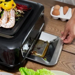 Barton 1600W Electric Smokeless Infrared Grill Adjustable Temperature BBQ Grilling Non-Stick Grate & Drip Tray 9 Barton 1600W Electric Smokeless Infrared Grill Adjustable Temperature BBQ Grilling Non-Stick Grate & Drip Tray -Coleman Camp Shop GUEST 68d11954 cfa7 4af1 9956 d82ed00ff019