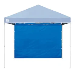 Z-Shade 10 By 10 Foot Everest Instant Straight Leg Canopy Tent Taffeta Sidewall Accessory Only To Provide Protection For Outdoor Events, Blue
