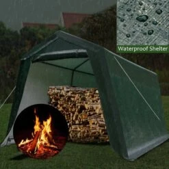 Costway 10'x10' Patio Tent Carport Storage Shelter Shed Car Canopy Heavy Duty Green -Coleman Camp Shop GUEST 6aab55c5 8207 4d9d a9ba b71b5c023fcd