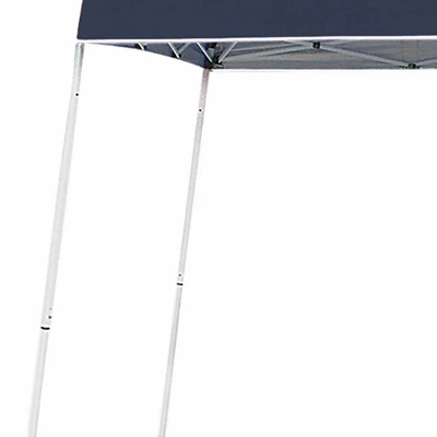 Z-Shade 10 X 10 Foot Push Button Angled Leg Instant Shade Outdoor Canopy Tent Portable Shelter With Steel Frame And Storage Bag, Navy 5 Z-Shade 10 X 10 Foot Push Button Angled Leg Instant Shade Outdoor Canopy Tent Portable Shelter With Steel Frame And Storage Bag, Navy - Image 3