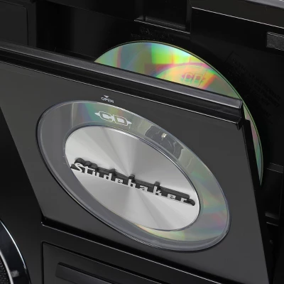 Studebaker SB2140 Sound Station Portable Stereo Boombox With Bluetooth, CD, AM/FM Radio And Cassette Player/Recorder 3 Studebaker SB2140 Sound Station Portable Stereo Boombox With Bluetooth, CD, AM/FM Radio And Cassette Player/Recorder - Image 2