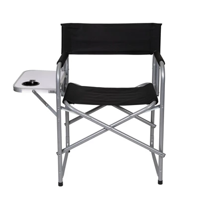 Stansport Folding Director's Chair With Side Table 3 Stansport Folding Director's Chair With Side Table