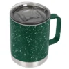 FIFTY/FIFTY 12oz Speckle Mug Forest Green/White