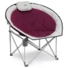 CORE Set Of 2 Oversized Padded Round Moon Outdoor Camping Folding Chair & 6-Person Family Outdoor Camping Cabin Tent With Screened Walls, Wine -Coleman Camp Shop GUEST 73af1a59 458d 4f5f a129 40affa3d8037