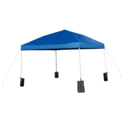 Flash Furniture 10'x10' Pop Up Event Straight Leg Canopy Tent With Sandbags And Wheeled Case -Coleman Camp Shop GUEST 73b772c4 e8b8 49c5 9933 f5bef437c0eb