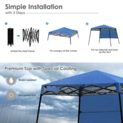Costway 7x7 FT Slant Leg Pop-up Canopy Tent Shelter Adjustable Portable Carry Bag 20 Costway 7x7 FT Slant Leg Pop-up Canopy Tent Shelter Adjustable Portable Carry Bag -Coleman Camp Shop GUEST 77b86372 474c 4bf4 b81c 1b9d82e277ff