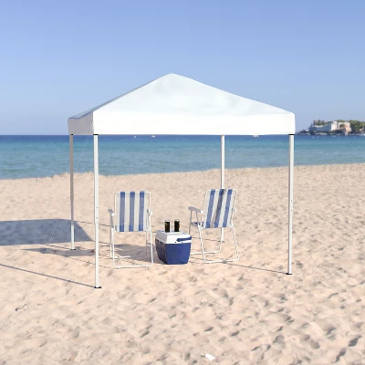 Flash Furniture 8'x8' Outdoor Pop Up Event Slanted Leg Canopy Tent With Carry Bag 3 Flash Furniture 8'x8' Outdoor Pop Up Event Slanted Leg Canopy Tent With Carry Bag