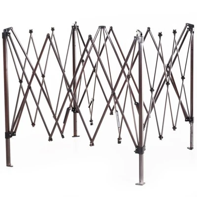 Outsunny 11' X 11' Pop Up Gazebo Outdoor Canopy Shelter With 2-Tier Soft Top, And Removable Zipper Netting, Event Tent With Large Shade, And Storage Bag For Patio, Backyard, Garden 7 Outsunny 11' X 11' Pop Up Gazebo Outdoor Canopy Shelter With 2-Tier Soft Top, And Removable Zipper Netting, Event Tent With Large Shade, And Storage Bag For Patio, Backyard, Garden - Image 5