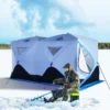Outsunny 8 Person Ice Fishing Shelter, Waterproof Oxford Fabric Portable Pop-up Ice Tent With 4 Doors For Outdoor Fishing, Blue 1 Outsunny 8 Person Ice Fishing Shelter, Waterproof Oxford Fabric Portable Pop-up Ice Tent With 4 Doors For Outdoor Fishing, Blue -Coleman Camp Shop GUEST 839635d8 3e47 4a59 afa6 cb71b14e9cfc