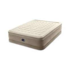 Intex Ultra Plush 20" Queen Air Mattress With 120V Internal Pump