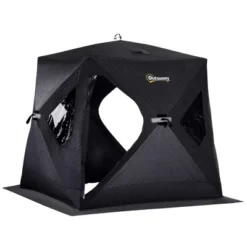 Outsunny 2 Person Insulated Ice Fishing Shelter Pop-Up Portable Ice Fishing Tent With Carry Bag And Anchors For -22℉ -Coleman Camp Shop GUEST 86c9e0a4 1608 4d59 9708 cb0d5831fc9f