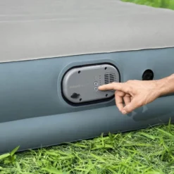 Bestway AlwayzAire 14" Inflatable Air Mattress 2 Person Queen-Sized Indoor Bed With Rechargeable USB Electric Built-In Pump, Gray 8 Bestway AlwayzAire 14" Inflatable Air Mattress 2 Person Queen-Sized Indoor Bed With Rechargeable USB Electric Built-In Pump, Gray -Coleman Camp Shop GUEST 8740671d d495 4d1a 9fa5 6f0f02306191