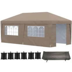 Outsunny 19' X 10' Large Party Tent, Height Adjustable Pop Up Canopy With Weight Bags And Wheeled Carry Bag 15 Outsunny 19' X 10' Large Party Tent, Height Adjustable Pop Up Canopy With Weight Bags And Wheeled Carry Bag -Coleman Camp Shop GUEST 89b022ba a9d3 4f63 ab1d 1d0ed882cab0