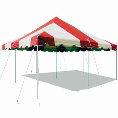 Party Tents Direct Weekender Outdoor Canopy Pole Tent, Red, 20 Ft X 20 Ft 7 Party Tents Direct Weekender Outdoor Canopy Pole Tent, Red, 20 Ft X 20 Ft - Image 5