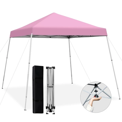 Costway 10x10ft Patio Outdoor Instant Pop-up Canopy Slanted Leg UPF50+ Sun Shelter 13 Costway 10x10ft Patio Outdoor Instant Pop-up Canopy Slanted Leg UPF50+ Sun Shelter - Image 11