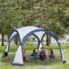 Outsunny Large Screen House Or Camping Canopy Breathable Tent, Hang Hook For Lantern At Night, 6-8 Person Dome Tent, 11.5' X 11.5', White -Coleman Camp Shop GUEST 91f753ff c532 44ac 8088 68eb96198bc0
