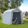 Outsunny 6'x8' Outdoor Storage Shelter With Rollup & Zipper Door, Heavy Duty Carport Shed For Motorcycle Garden Storage, Grey 1 Outsunny 6'x8' Outdoor Storage Shelter With Rollup & Zipper Door, Heavy Duty Carport Shed For Motorcycle Garden Storage, Grey -Coleman Camp Shop GUEST 92079754 a42f 44bc 9617 525ec8b4b2d5