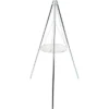 Coghlan's Tri-Pod Grill And Lantern Holder, Adjustable Height, Campfire Cookouts