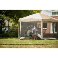 Coleman Back Home 15'x13' Screened Shelter - Tan 18 Coleman Back Home 15'x13' Screened Shelter - Tan -Coleman Camp Shop GUEST 9d2da86c 290e 478e 926d 5b04e91dddac