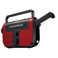 WeatherX WB/AM/FM Solar Charge Radio - Red (WR383R) -Coleman Camp Shop GUEST 9da7f5e6 53f3 4244 931f 9c75468e4d94