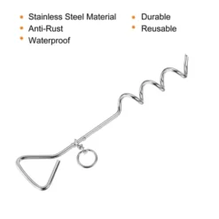 Unique Bargains Tent Stake Spiral Stainless Steel Heavy Load Ground Spike Tie Down Peg 10 Unique Bargains Tent Stake Spiral Stainless Steel Heavy Load Ground Spike Tie Down Peg -Coleman Camp Shop GUEST a004cad7 7680 4137 ade2 1eecac948be0