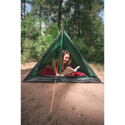 Stansport Scout Backpack 2 Person A Frame Tent Forest Green 9 Stansport Scout Backpack 2 Person A Frame Tent Forest Green - Image 7