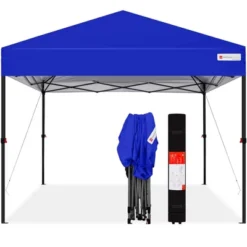 Best Choice Products 10x10ft Easy Setup Pop Up Canopy Instant Portable Tent W/ 1-Button Push, Carry Case -Coleman Camp Shop GUEST a24b8ef5 59ee 442d bb42 ca9e5678bc26