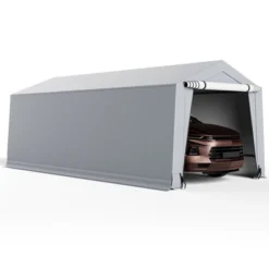 Costway 10' X 16'10.2' X 20.4' Heavy-Duty Carport Car Canopy Shelter Outdoor Portable Garage Door -Coleman Camp Shop GUEST a2dc4d33 bfc5 42ca b56f 6af9bfff247e