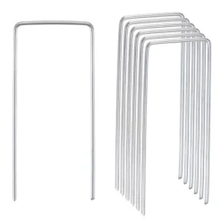 Unique Bargains Camping Garden Galvanized Iron Tent Stakes Silver Tone 50 Pcs -Coleman Camp Shop GUEST a5ef5a01 8371 4a10 9b1d bbbca45e0837