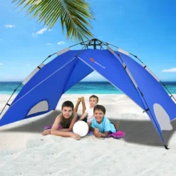 Costway 4 Person Instant Pop-up Camping Tent 2-in-1 Double-Layer Waterproof Tent -Coleman Camp Shop GUEST aa28d20e 81fd 4ad1 a521 48afc04d1fe7