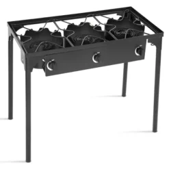 Costway Portable Propane 225,000-BTU 3 Burner Gas Cooker Outdoor Camp Stove BBQ -Coleman Camp Shop GUEST aa78005d 4da2 48e0 89e3 04221d669832