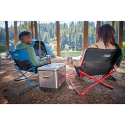 Coleman Cross Rocker Outdoor Portable Chair - Black -Coleman Camp Shop GUEST addea04c 890a 4fc3 ad34 21254d68f120