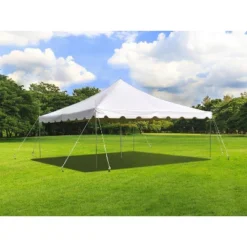 Party Tents Direct Weekender Outdoor Canopy Pole Tent, White, 15 Ft X 15 Ft -Coleman Camp Shop GUEST afccef80 dab4 48d9 a7cb c3793229a7d4