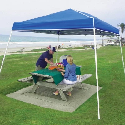 Z-Shade 10 By 10 Foot Instant Blue Pop Up Shade Canopy Tent Emergency Shelter For Outdoor And Indoor Use, 64 Square Foot Coverage 6 Z-Shade 10 By 10 Foot Instant Blue Pop Up Shade Canopy Tent Emergency Shelter For Outdoor And Indoor Use, 64 Square Foot Coverage - Image 4
