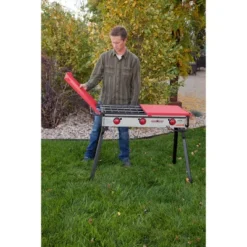 Camp Chef Deluxe Three Burner Stove -Coleman Camp Shop GUEST b5b3d2bc 2b2b 42d0 b261 8e87d1746231