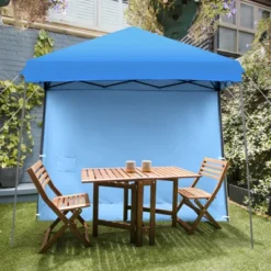 Tangkula 10x10 Ft Pop Up Canopy Tent One Person Set-up Instant Shelter With Central Lock W/ Roll-up Side Wall -Coleman Camp Shop GUEST b8debf6e 8061 4f4d a527 83e519776f11