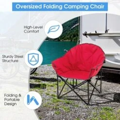 2 PCS Oversized Folding Padded Camping Moon Saucer Chair Bag Outdoor Fishing RedNavy BrownGrey 18 2 PCS Oversized Folding Padded Camping Moon Saucer Chair Bag Outdoor Fishing RedNavy BrownGrey -Coleman Camp Shop GUEST b9a8bc9a 0376 4808 9093 0bcb3c5b0126