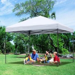 SUGIFT 10 Ft. X 10 Ft. White Instant Canopy Pop Up Tent With Carry Bag -Coleman Camp Shop GUEST bb22a7ad 014c 42a6 b900 c805d15c78d1