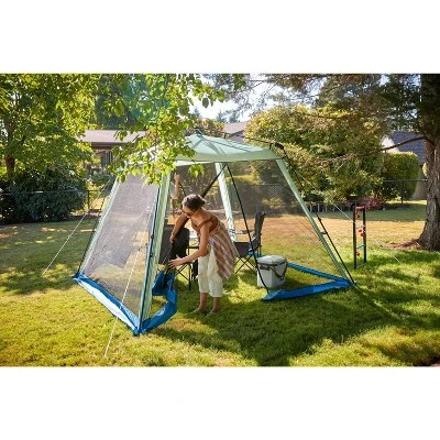 Coleman 10'x10' Skylodge Instant Screened Shelter - Moss 7 Coleman 10'x10' Skylodge Instant Screened Shelter - Moss - Image 5