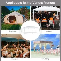 Costway 10'x20' Outdoor Party Wedding Tent Heavy Duty Canopy Pavilion -Coleman Camp Shop GUEST c2134f87 cbea 41ac b921 433e94361ecd