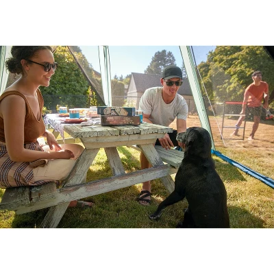 Coleman 15'x13' Skylodge Instant Screened Shelter - Moss 6 Coleman 15'x13' Skylodge Instant Screened Shelter - Moss - Image 4