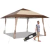 Costway 13'x13' Patio Pop-Up Gazebo Canopy Tent Portable Instant Sun Shelter Coffee 1 Costway 13'x13' Patio Pop-Up Gazebo Canopy Tent Portable Instant Sun Shelter Coffee -Coleman Camp Shop GUEST c2b2d6dd eddc 4dc8 b8b8 8539f71d392b