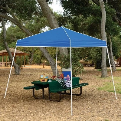 Z-Shade 10 By 10 Foot Instant Blue Pop Up Shade Canopy Tent Emergency Shelter For Outdoor And Indoor Use, 64 Square Foot Coverage 5 Z-Shade 10 By 10 Foot Instant Blue Pop Up Shade Canopy Tent Emergency Shelter For Outdoor And Indoor Use, 64 Square Foot Coverage - Image 3