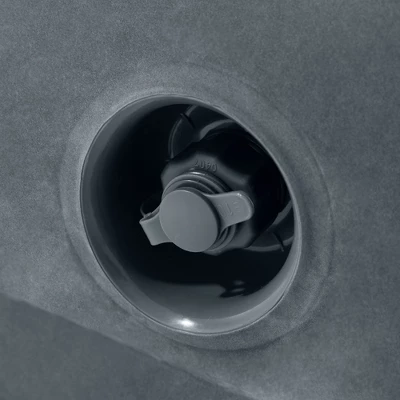 Intex Queen Size Inflatable Pull-Out Sofa Bed Sleep Away Futon Couch, Dark Gray 4 Intex Queen Size Inflatable Pull-Out Sofa Bed Sleep Away Futon Couch, Dark Gray - Image 2