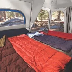 Coleman 14 X 10 Foot 8 Person Instant Cabin Camping Double Thick Fabric Family Tent With Integrated Rainfly And Carry Bag For Camping And Hiking -Coleman Camp Shop GUEST c7891cab 1d8e 4c16 ac13 667f109a88f0