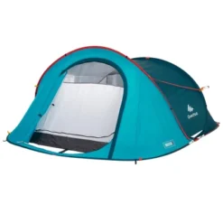 Decathlon Quechua Quechua 2 Second Waterproof Pop Up Camping Tent 3 Person, Storm Gray -Coleman Camp Shop GUEST c89f8ceb fe3d 4065 a6e3 8fe0ce109a87
