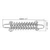 Unique Bargains Tent Spring Buckle Heavy Type Stainless Steel Rope Tensioner Silver 4.7"x1.5" 1 Unique Bargains Tent Spring Buckle Heavy Type Stainless Steel Rope Tensioner Silver 4.7"x1.5" -Coleman Camp Shop GUEST c9122ea2 cc7f 4f72 802f d6ebc5e1b11f